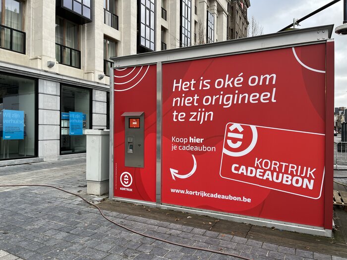 Automaat Kiosk Graanmarkt